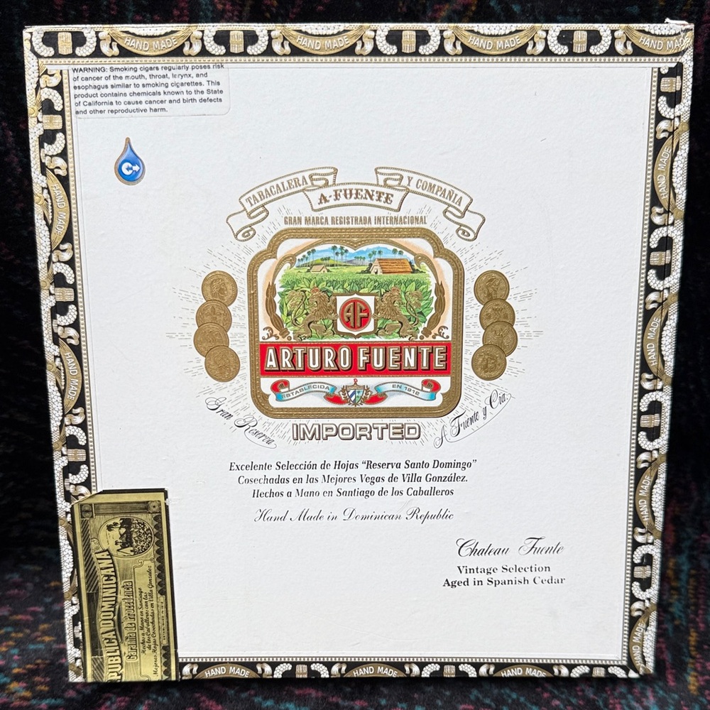 Arturo Fuente Imported Cigar Box